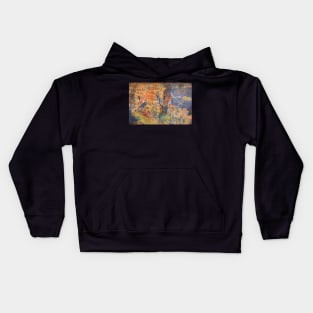 Stone Town Textures #2 Kids Hoodie